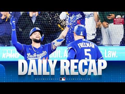 The Dodgers coast in World Series rematch against the Blue Jays | Morning Lineup (MLB Daily Recap)