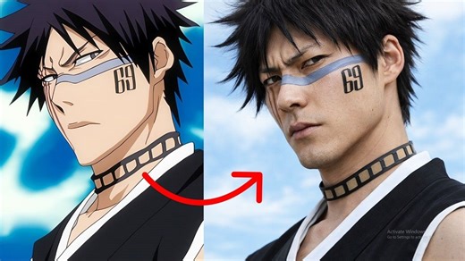 【AI生成】《死神》护廷十三队副队长真实化 | 作者：AnimeAI Boost