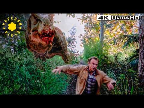 The Spinosaurus Attacks The Crashed Plane | Jurassic Park III