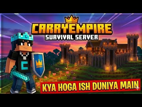 Finally 24/7 Minecraft Server Ready|| Beating Minecraft Hardcore Live #minecraft #smp