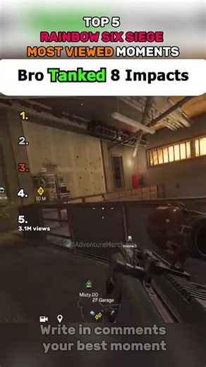 Top RAINBOW SIX SIEGE clips #top5 #r6klippin #rainbowsixseige #clips #GamingOnTikTok