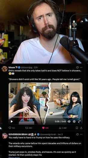 Emiru Doesn't Take Showers 😭