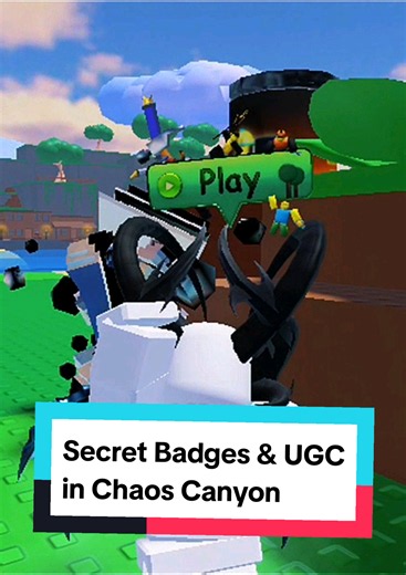 Secret Badges & UGC in Chaos Canyon | badge