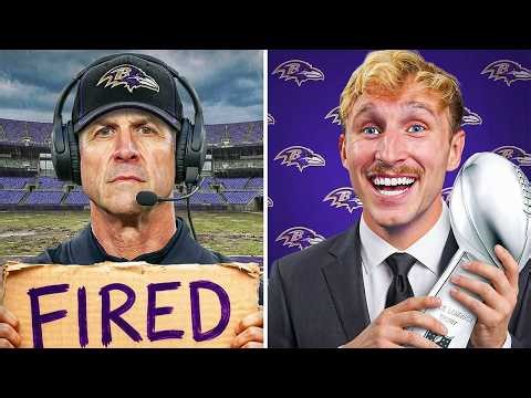 I Became the NEW Baltimore Ravens Head Coach!