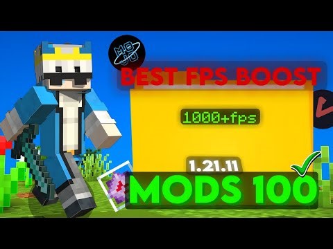 I made the best fps boost mods for 1.21.11 Mojo launcher | 1000+ fps with vulkan mod | lag fix 🚀