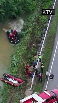 Emergency crews rescue about 20 people after campground building collapses in Missouri flooding