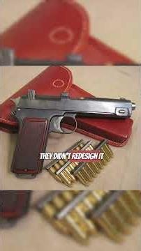 Full Auto Pistol With a Problem Nobody Could Fix #military #wwi #guns