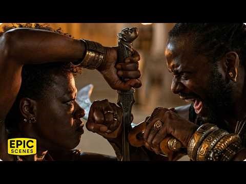 Up Close with Death… Nanisca Ends It | The Woman King | Best Action Scenes