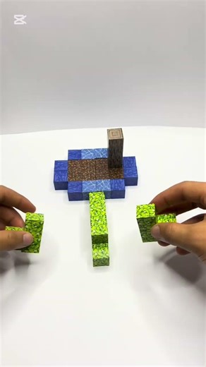 #minecraft Magnetic Minecraft Tiny Blocks art