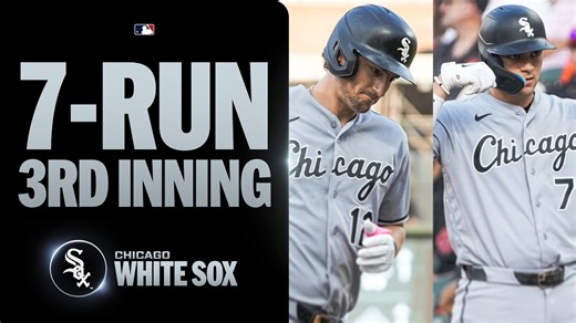 The Chicago White Sox erupt for SEVEN runs in ONE INNING against the Orioles 💪 | MLB Highlights