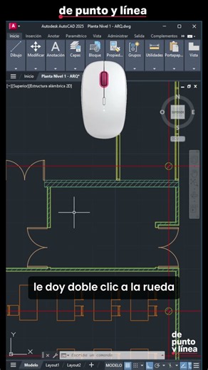 Cómo hacer zoom en tu dibujo en AutoCAD Español | CURSO BÁSICO AUTOCAD 29