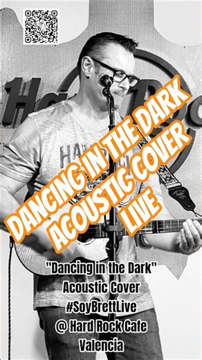 "Dancing in the Dark" (Bruce Springsteen) #soybrettlive @ Hard Rock Cafe Valencia May 2026