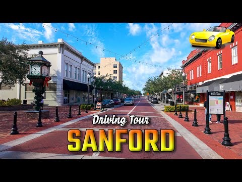 Sanford Florida Driving Through
