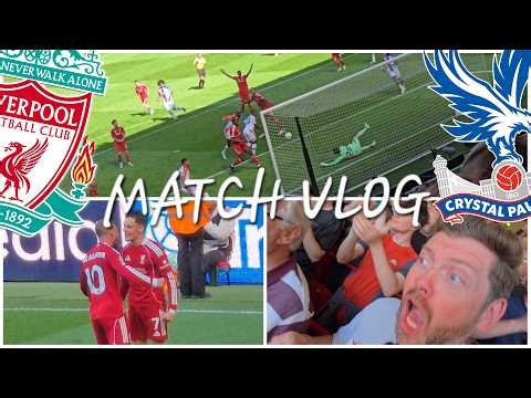 ISAK & WIRTZ SCORE, WOODMAN SAVES! LIVERPOOL 3-1 CRYSTAL PALACE | MATCH VLOG