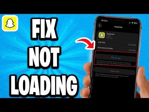 How To Fix Snapchat Not Loading