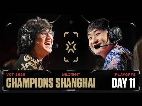 NRG vs T1 / PRX vs LOUD - 챔피언스 상하이- 플레이오프 - 11일차