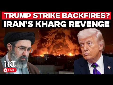 LIVE | Iran’s Revenge Begins? IRGC Strikes After Trump’s Kharg Island Raid | Khamenei | USA