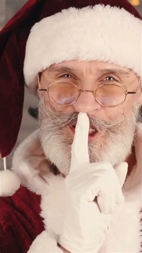 Festive joy—dancing along with Santa!