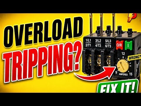 Overload Relay Tripping? Causes, Setting & Complete Solution | Electrical Practical