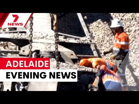 Freight train derailment impacts services nationally, Woman escapes unit fire in Taperoo| 7NEWS