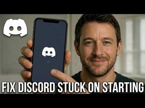 How to Fix Discord Stuck On Starting