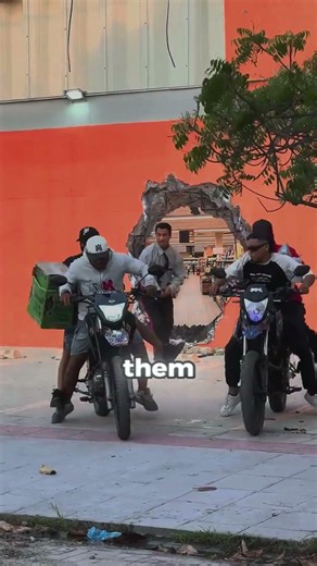 the guard thought it was real… until this
