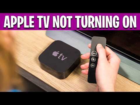 Apple TV Not Turning On? Try These Easy Fixes (Black Screen, Flashing Light, No Response)