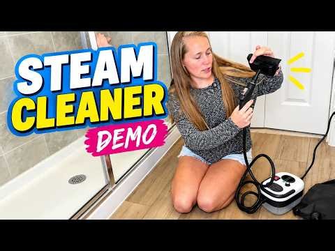 DEMO and REVIEW | My favorite Steam Cleaner #AD