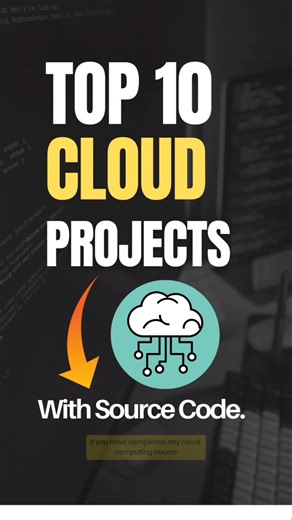 ☁️ Top 10 Cloud Computing Project Ideas for Students | 2025 ...... #shorts