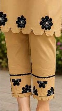 Simple & Elegant Trouser Design Cutting and Stitching Tutorial 💕/Fashionable Trouser Design Tutorial