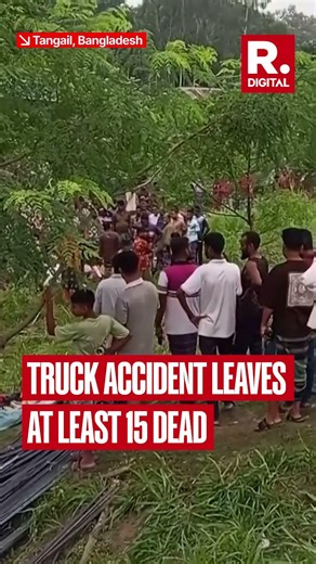 Overloaded Truck Overturns On Bangladesh Highway, Kills At Least 15