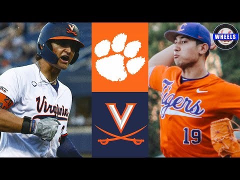 Clemson vs #9 Virginia | Game 1 | 2026 College Baseball Highlights