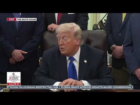 WATCH: President Trump on Combating Iran Through Space and Saving Hostages - 04/30/26