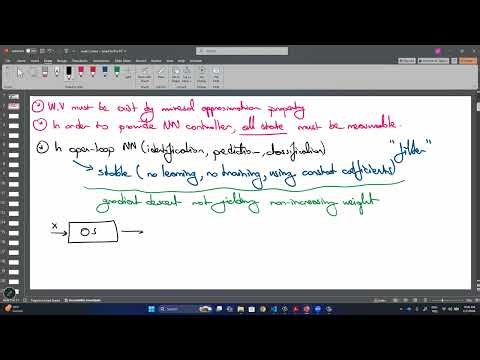2026 - Spring - Applied Nonlinear Control - les 7-1 - Neural Network Control Design