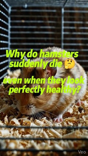 Why Hamsters Suddenly Die Even When They Look Healthy 🐹 | Hidden Truth#shorts#hamsters#animalfacts