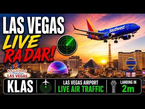 KLAS Airport Las Vegas Nevada • AirNav radar • LiveATC