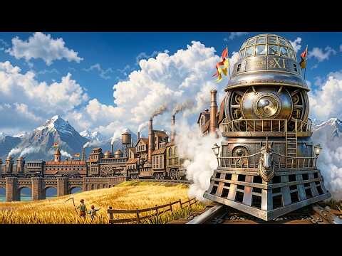 THEY DID IT, FINALLY!? A STEAMPUNK TRAIN CITY BUILDER?! This Is Too Much Awesome....