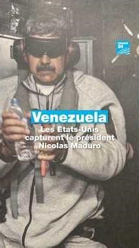 🇻🇪 #Venezuela : les #ÉtatsUnis capturent le président Nicolas #Maduro • FRANCE 24
