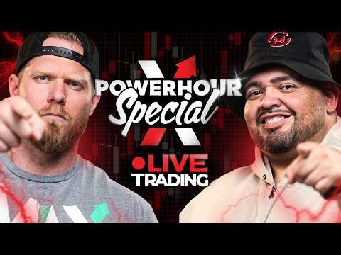 Live Trading Futures - Power Hour Special