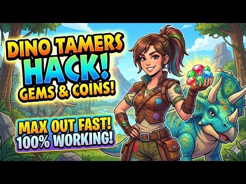 Dino Tamers Hack 2026 – Unlimited Gems & Coins FREE! (Working Method)