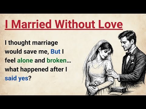 Learn English With Story 🔥 I Married Without Love | Level 3 English Listening & Speaking Practice
