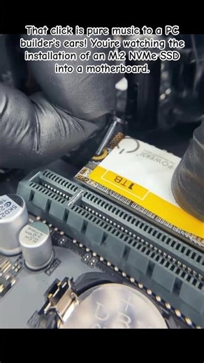 PC Building 101 Installing an NVMe Drive #PCBuild #GamingPC #NVMe #SSD #TechTips #Gigabyte #CustomPC