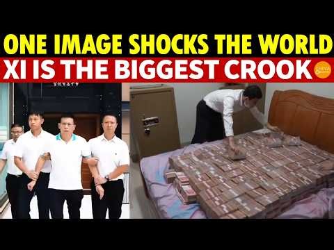 One Image Shocks the World! CCP’s Top Officials Have 312x Higher Crime Rates,Xi Is the Biggest Crook