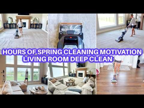 DAYS OF SPRING CLEANING | CARPET CLEANING | CLEAN WITH ME CLEANING MOTIVATION | JAMIE’S JOURNEY