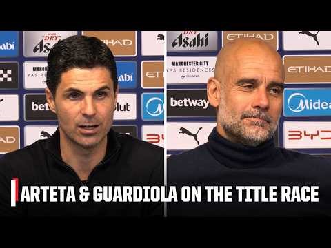 ‘The PL starts again’ 🏆 Mikel Arteta & Pep Guardiola react to Man City’s win vs. Arsenal | ESPN FC