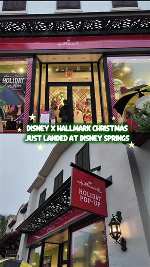 Hallmark Holiday Pop-Up at Disney Springs: Shop & Movie Info