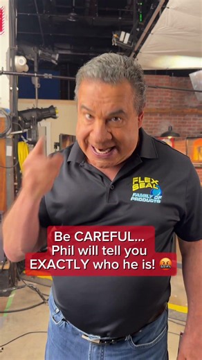 Careful... Phil will tell you exactly who he is!
