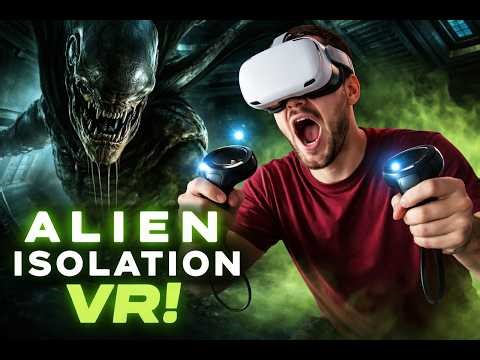 The SCARIEST VR Experience Ever (Alien Isolation) + 6DOF motion controls - Crew Expendable DLC