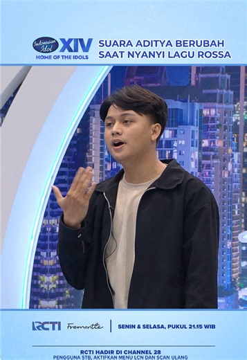 Perubahan Suara Adit saat Nyanyikan Lagu Rossa