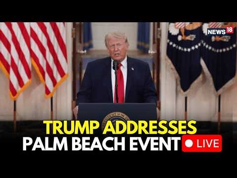 LIVE: Amid Escalating Tensions In The US-Iran War, Trump Delivers Keynote At Palm Beaches Dinner
